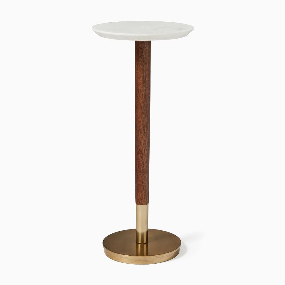 Mid-Century Modern Drink Side Table (24 cm) | West Elm UK